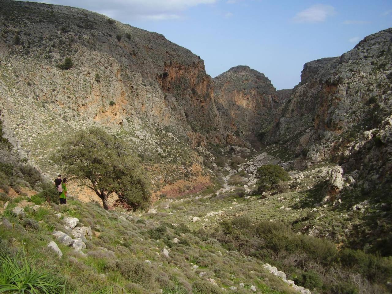 锡蒂亚Authentic Cretan Stone Windmill别墅 外观 照片