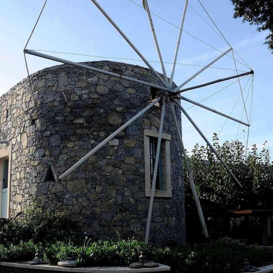 锡蒂亚Authentic Cretan Stone Windmill别墅 外观 照片